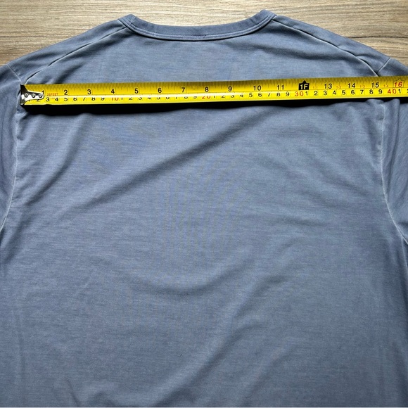 lululemon | Fundamental T-Shirt in Breeze Dye Blue (Small) - Picture 7 of 13